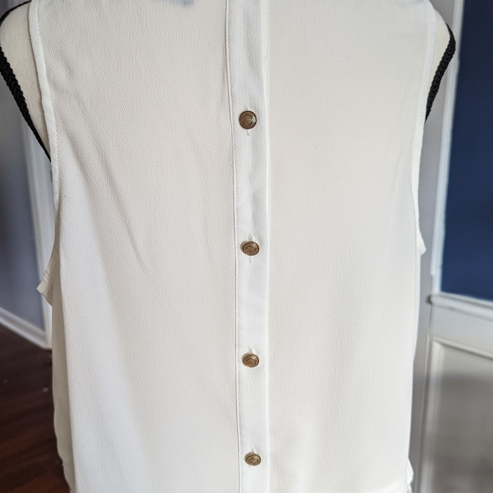 Astr Nordstrom Ivory Top with Floral Lace Bottom Size L - Picture 6 of 11
